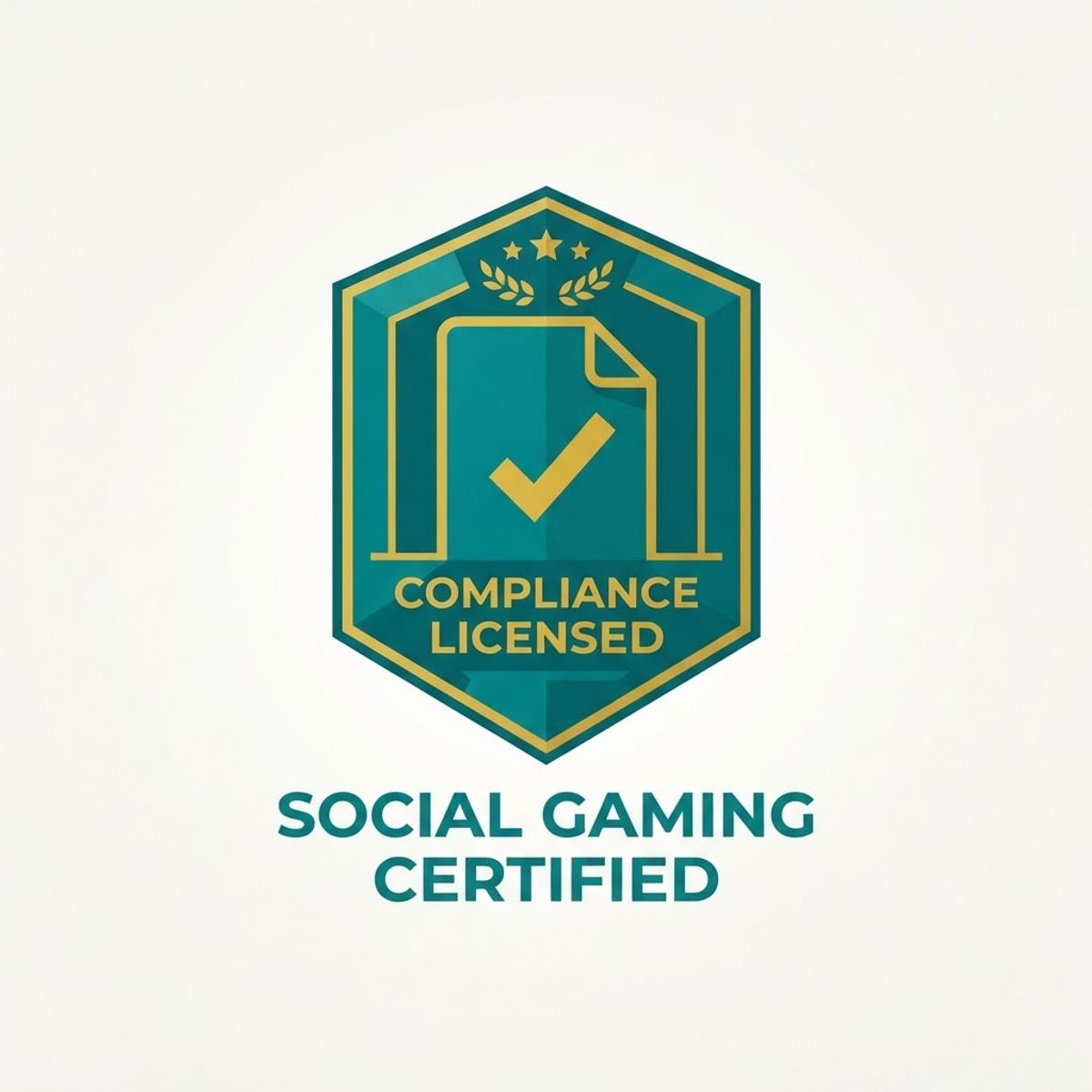 Icône de licence de jeu social validée